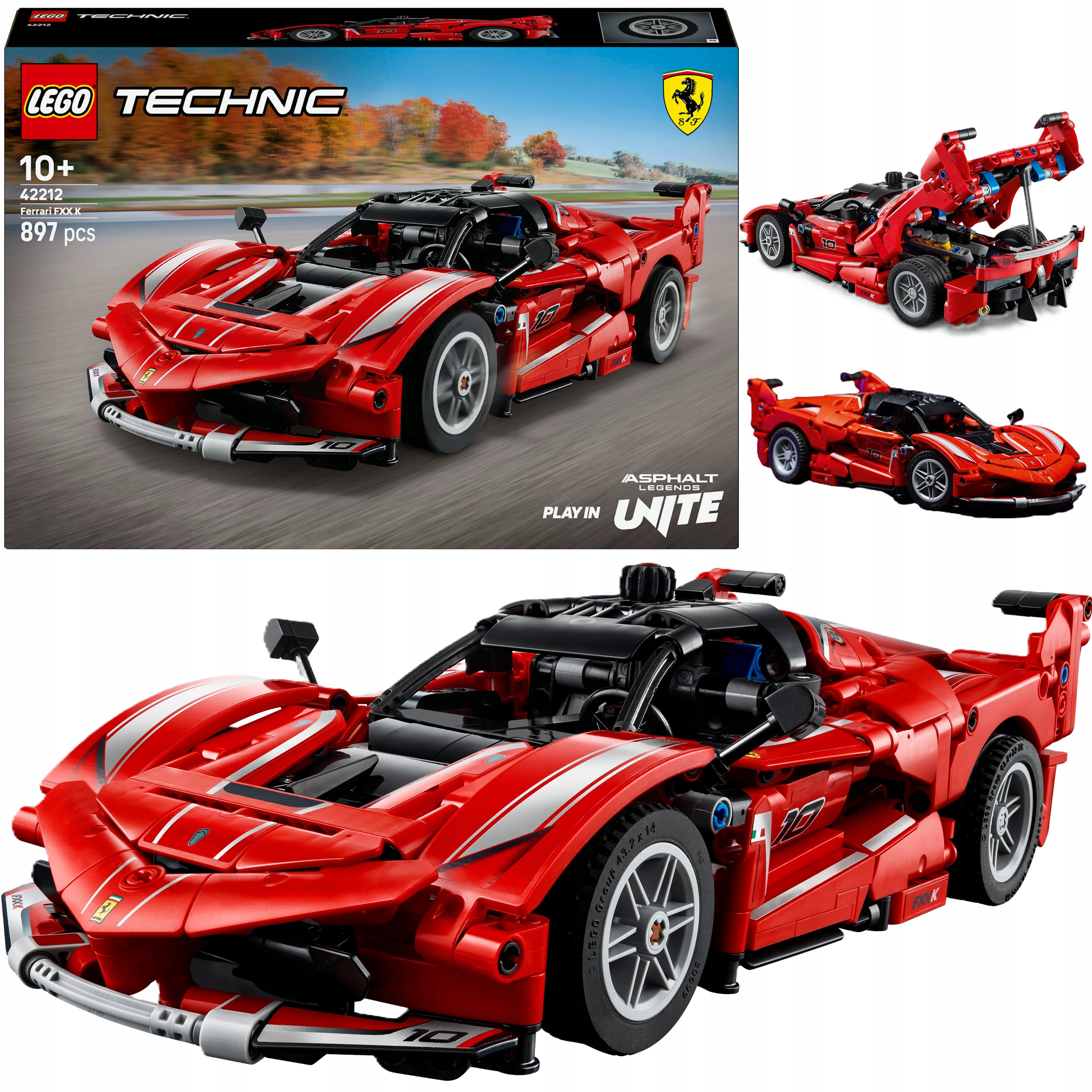 Lego 42212 Technic Ferrari Fxx K Dla Dziecka Niego Klocki Samochód