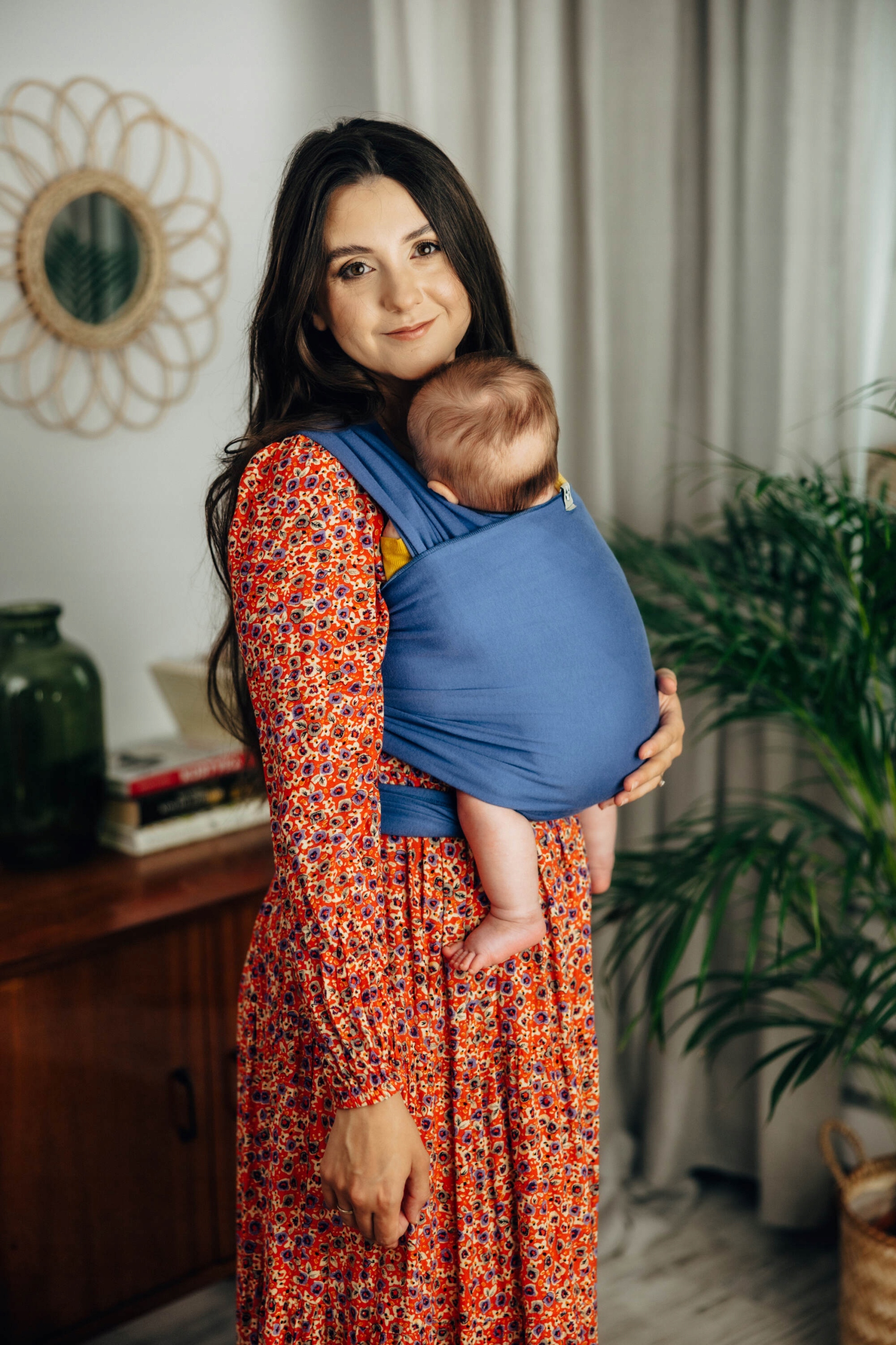 Chusta elastyczna LennyLamb - Lapis Lazuli (5 m.) Rozmiar L