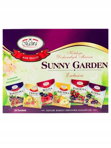 Levně Malwa ovocná 36 obálek, sada ovocných čajů