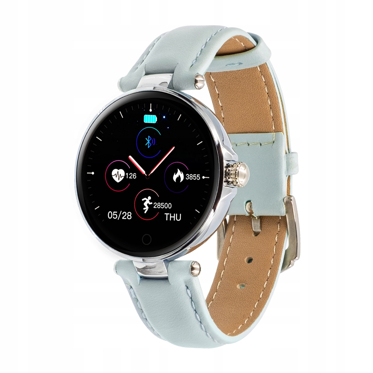 

Damski Smartwatch dla Kobiet Sport Zdrowie