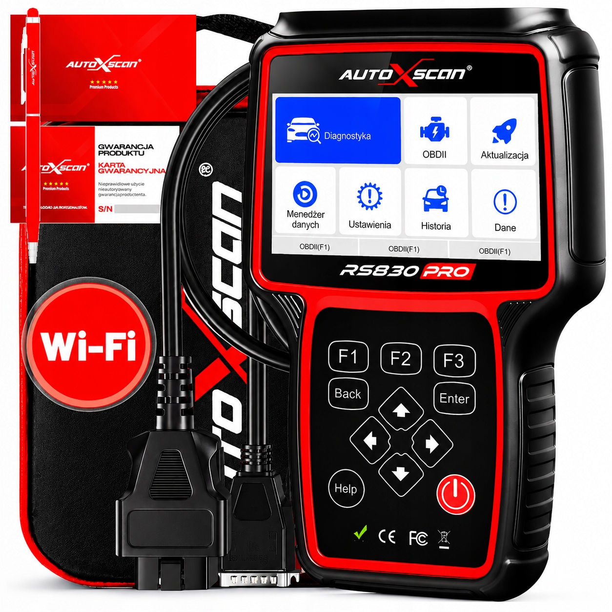 Diagnostický Nástroj RS830PRO Wf Wi-fi Verzia Full Bezplatné Aktualizácie!!!