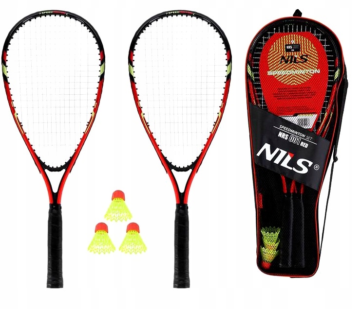 

Zestaw Paletki Do Speedmintona Badminton Lotki 6w1