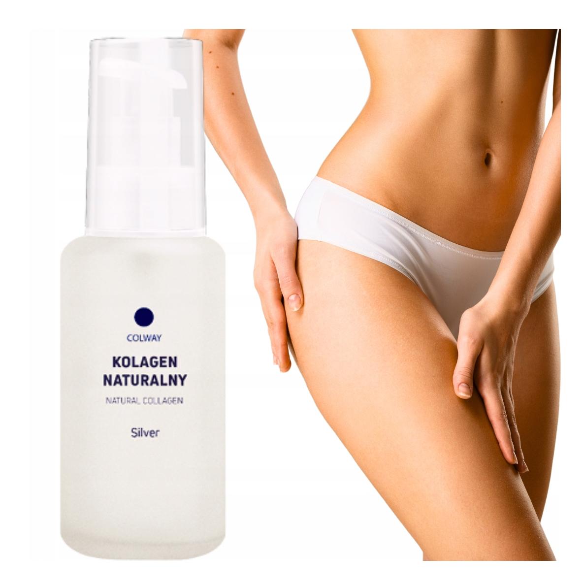 Colway Přírodní kolagen Silver 100 ml na tělo na strie jizvy a celulitidu