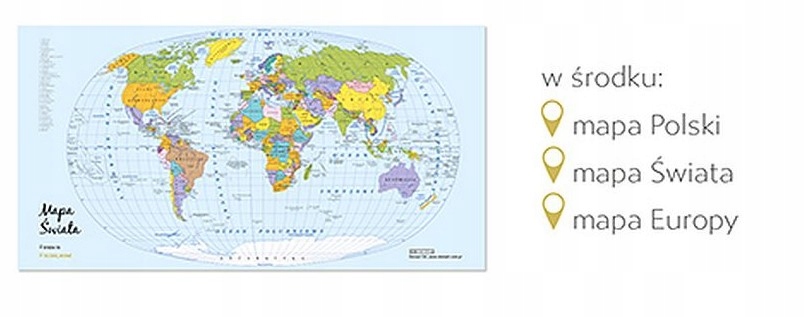 Planer A5 Interdruk wielokolorowy Producent Interdruk