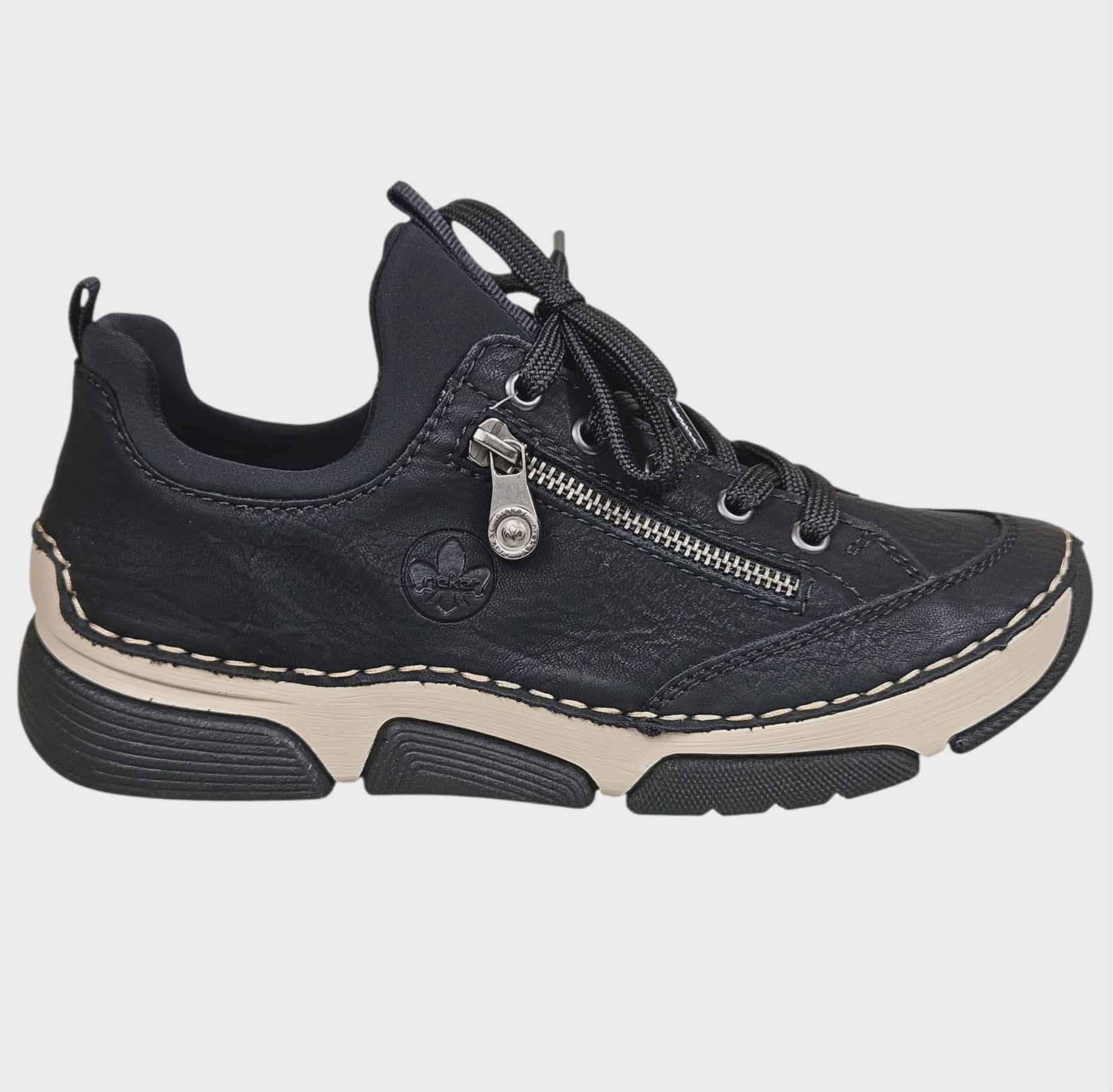 Rieker tenisky Rieker 45973-00 Černé vel. 39