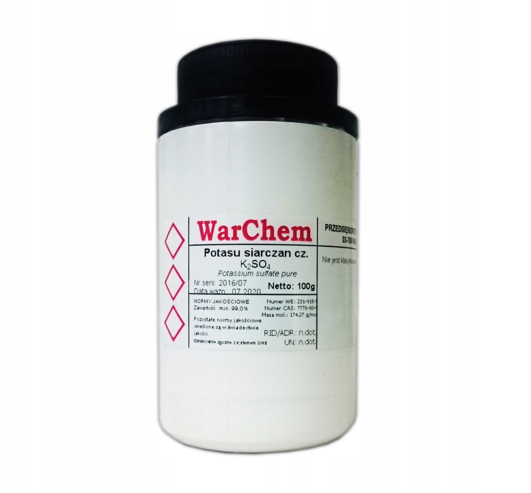 

Siarczan Potasu 100g Warchem [52014]