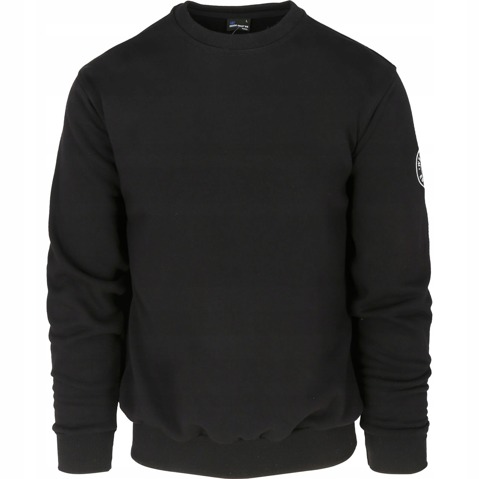 

Bluza męska gruba ciepła bawełna czarna_4XL
