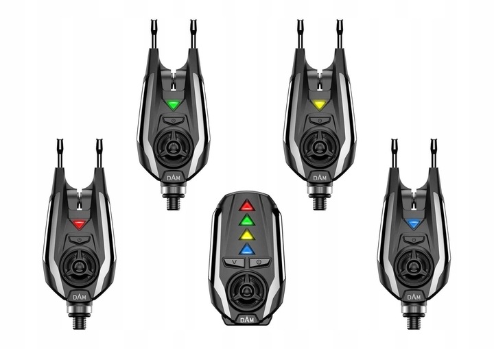 Sada Signalizátorů Záběru 4+1 Červená Zelená Žlutá Modrá Kvalita Dam