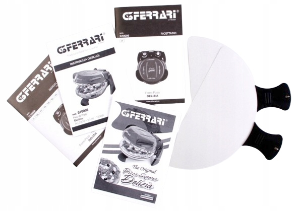 PIEC DO PIZZY G3FERRARI G10032 2 KAMIENIE + NÓŻ DO PIZZY + EBOOK GRATIS! Moc 1200 W