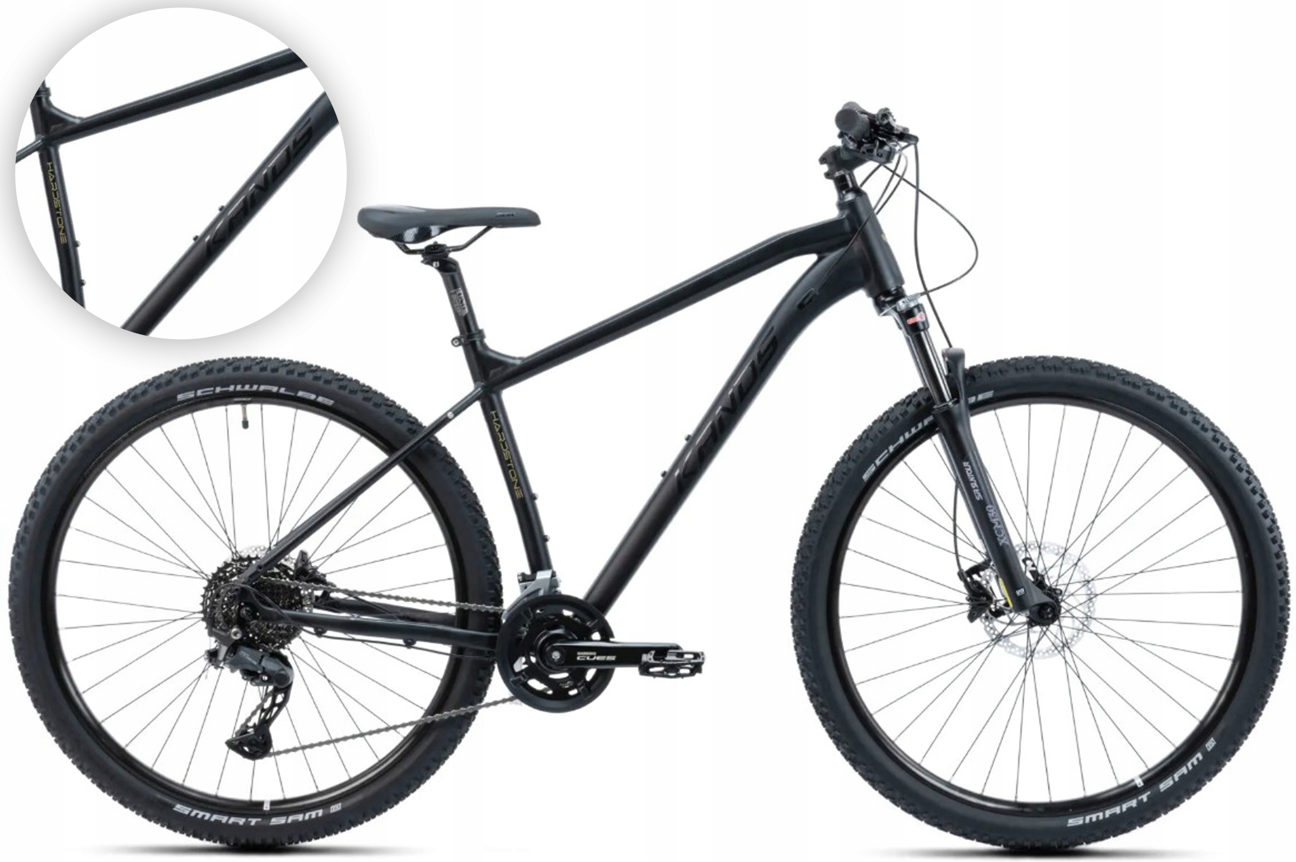 Rower Mtb 29" Kands Hardstone rama 21" czarny złoty R25