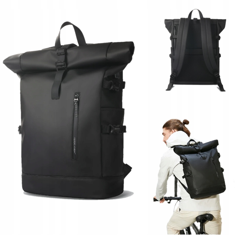 Plecak Miejski Biznesowy Męski Duży Premium Kieszeń na laptopa 15.6