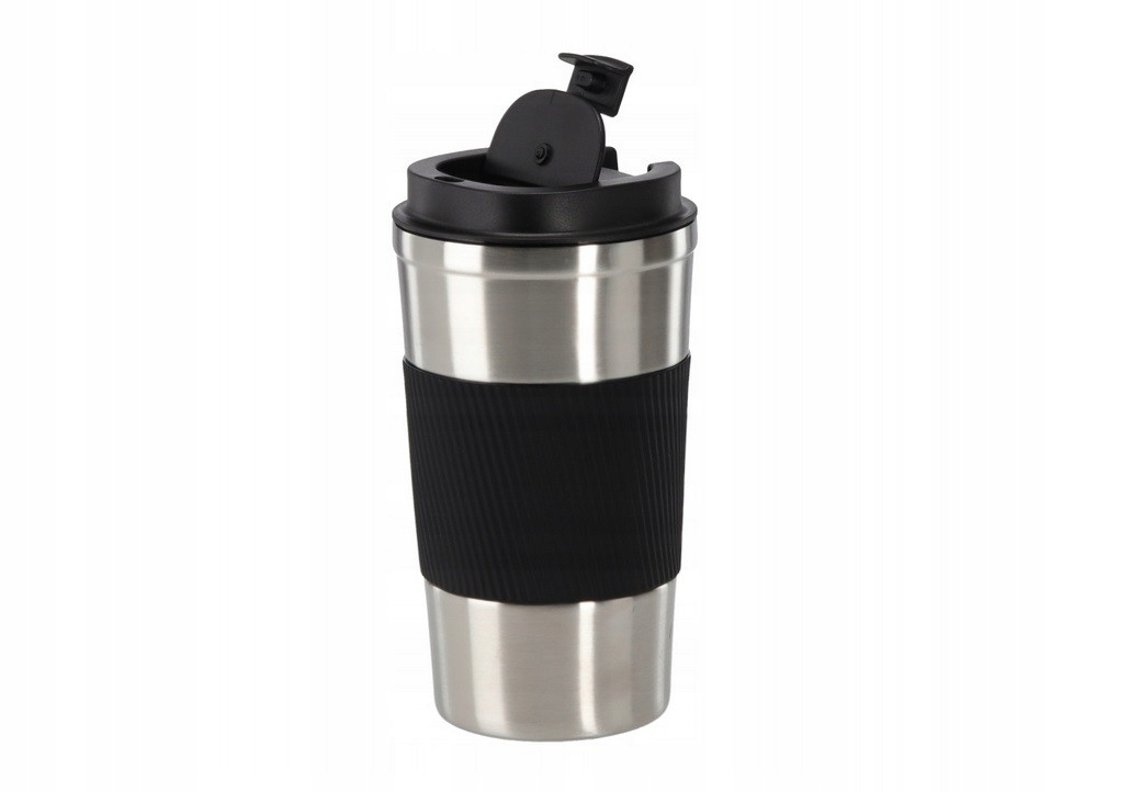 Kubek termiczny 500 ml Z Nakładką Antypoślizgową 4057