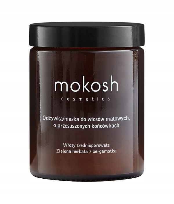 Kondicionér se zeleným čajem Mokosh Cosmetics 180 ml matné a vysušené vlasy