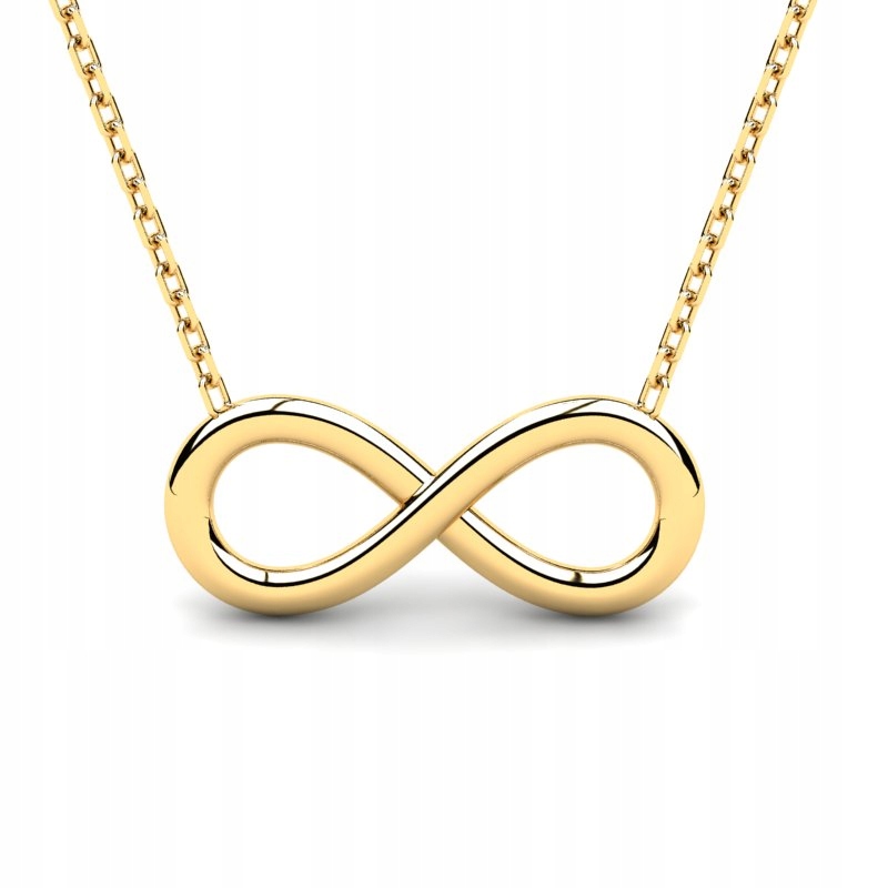 

Naszyjnik Złoty Nieskończoność Infinity 14KR