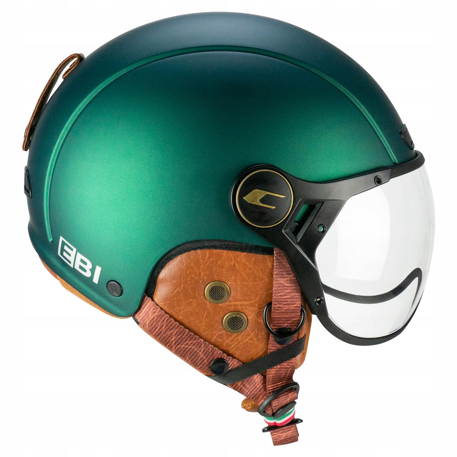 Cgm 801V Ebi Vintage Mountainbike-Helm, Grün,