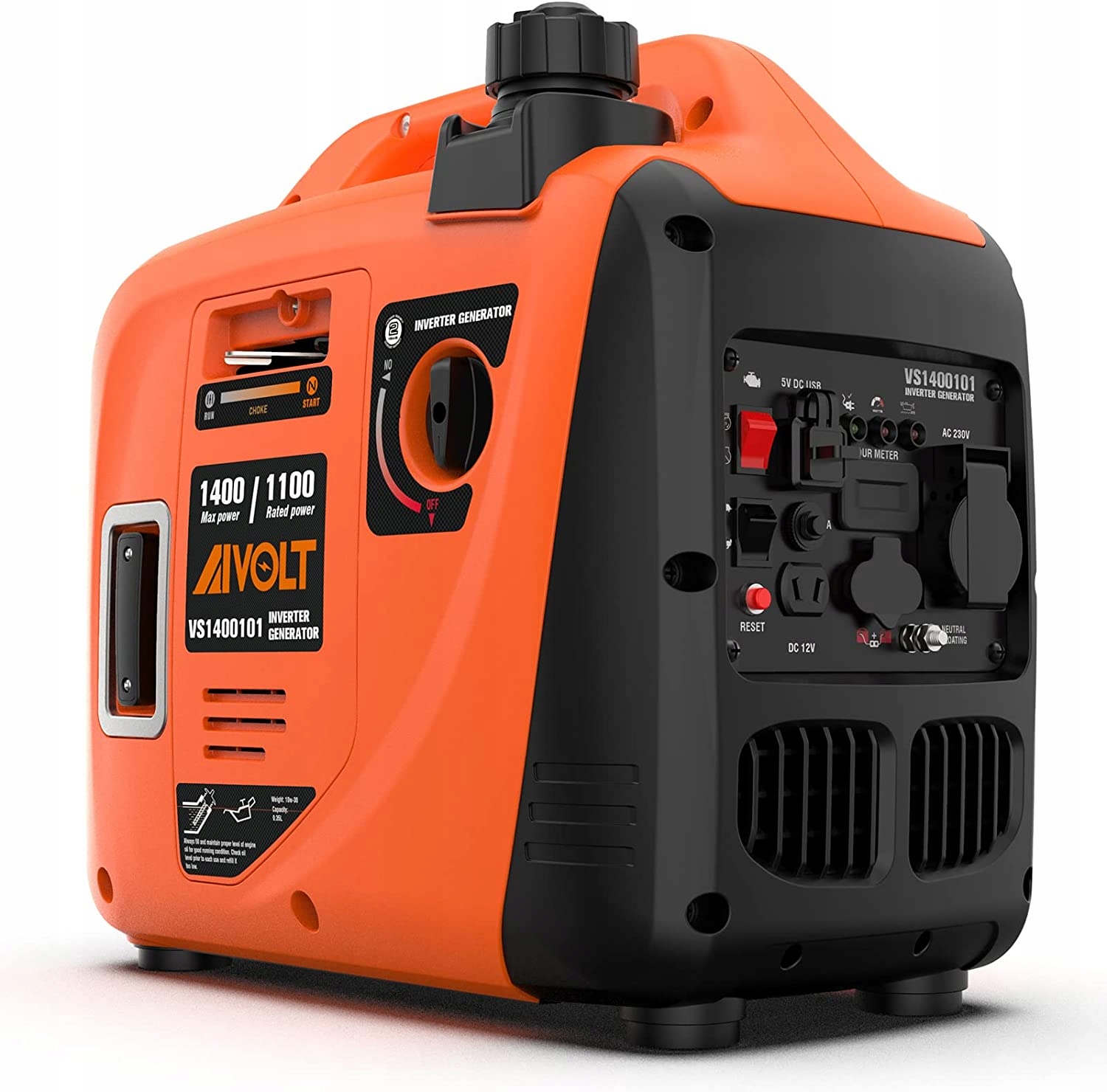 

Agregat inwenterowy prądotwórczy 1400W Generator