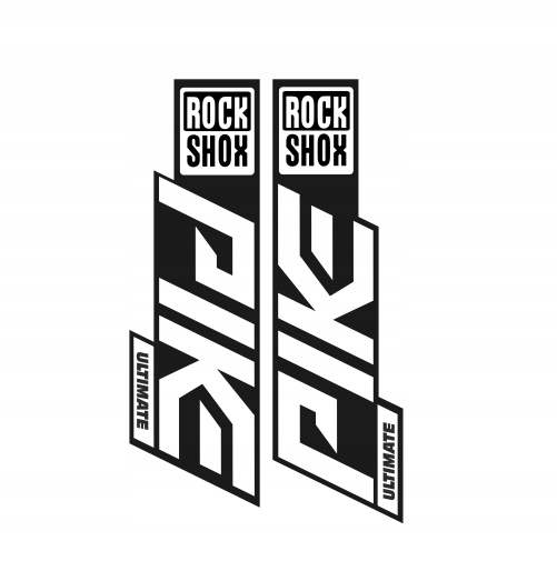 Naklejki na amortyzator PIKE ULTIMATE