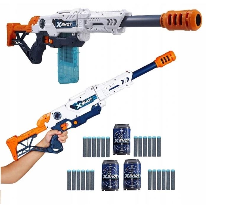 

Wyrzutnia Pistolet X Shot Max Attack 24 Strzałki