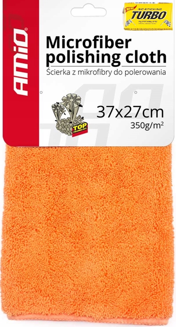 Ściereczka do polerowania samochodu z mikrofibry * mikrofibra * do lakieru