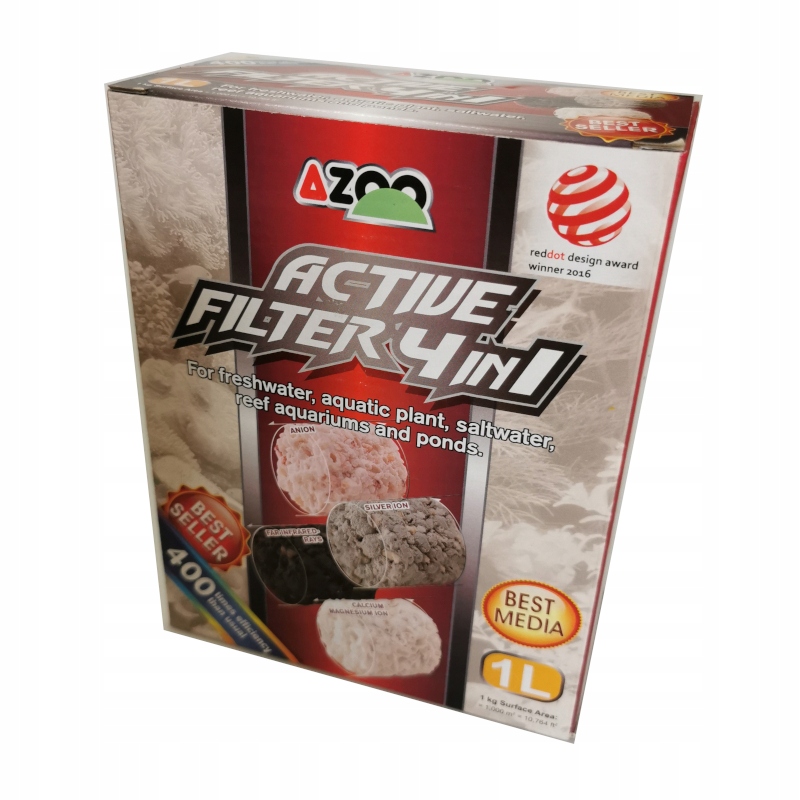

Azoo Active Filter 4in1 1L Najlepszy Wkład