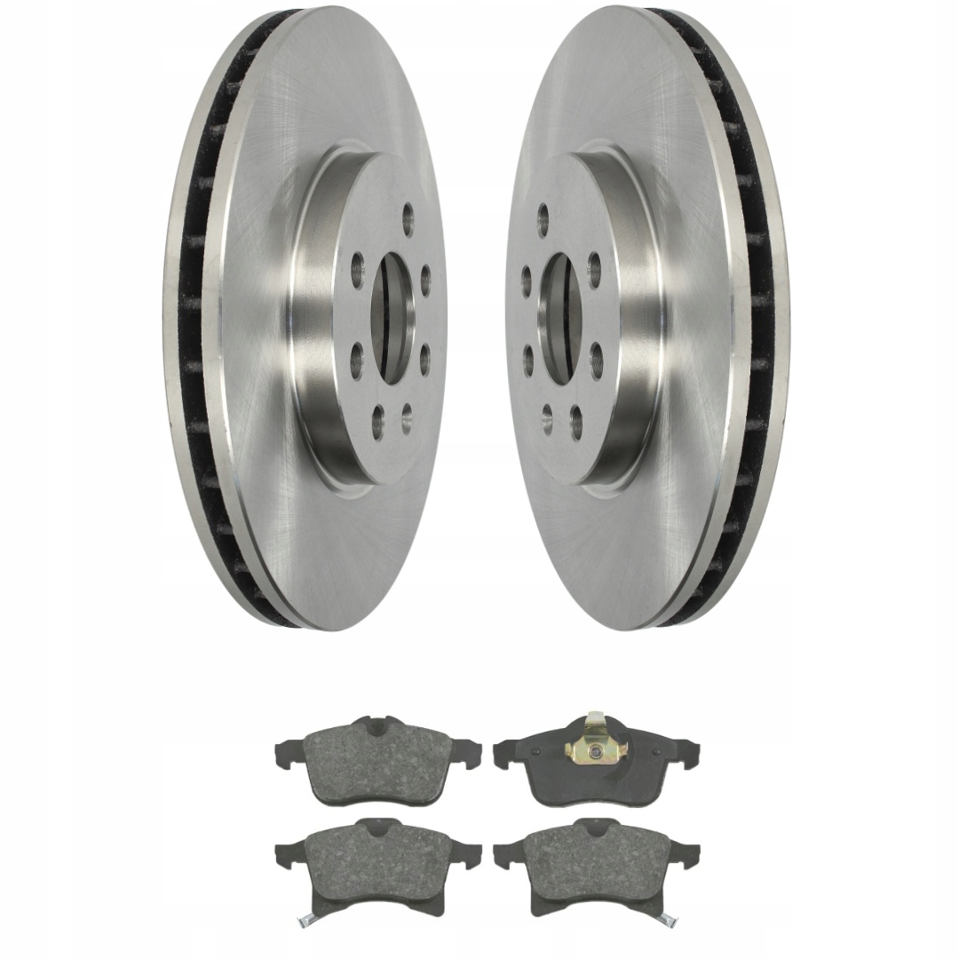 ДИСКИ КОЛОДКИ ПЕРЕДНИЕ OPEL ASTRA H MERIVA A 4 ОТВЕРСТИЯ