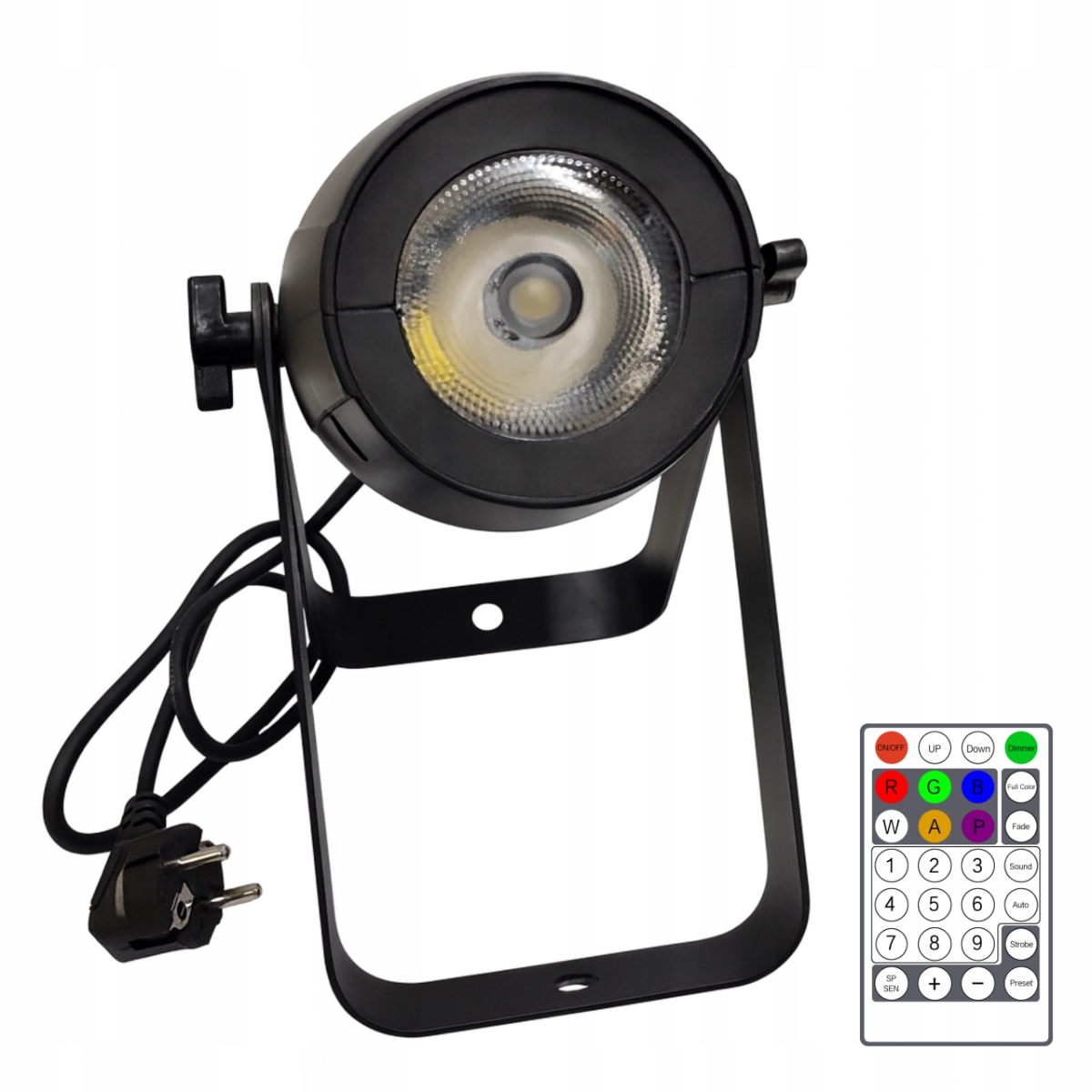 LIGHT4ME Pinspot 40 scénický reflektor 40W Rgbw