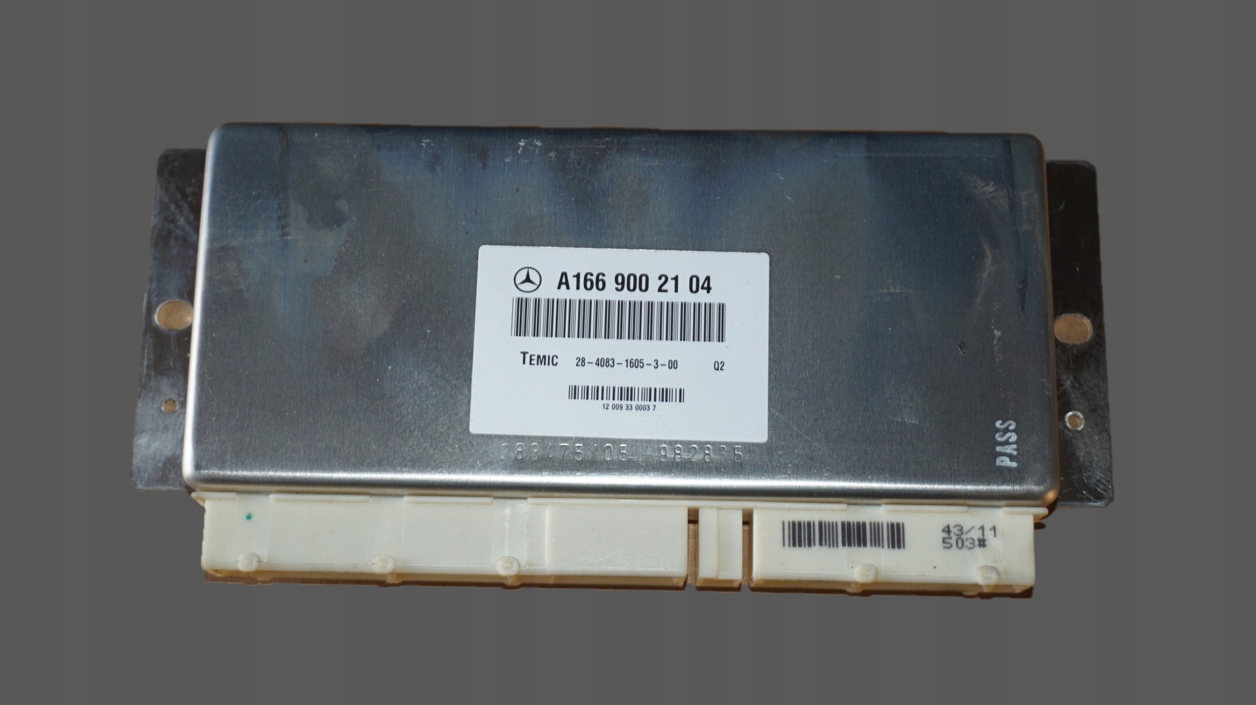 control unit springing MERCEDES ML GLE W166 AMG63