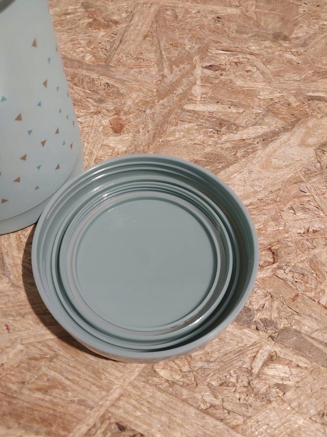 TERMOS NA JEDZENIE MINILAND 700ML +1 POJEMNIK Kolor niebieski