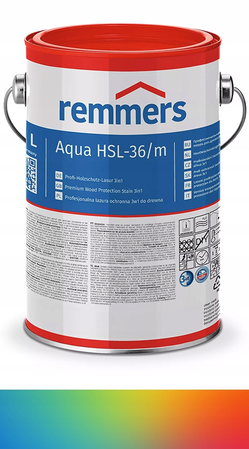 Remmers HSL-36/m Lazura na dřevo 10L Ral Ncs
