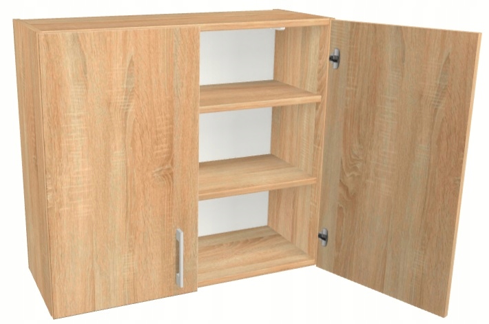 Szafka kuchenna Wisząca 80cm DĄB SONOMA 72/80/30,1 Marka DG MEBLE