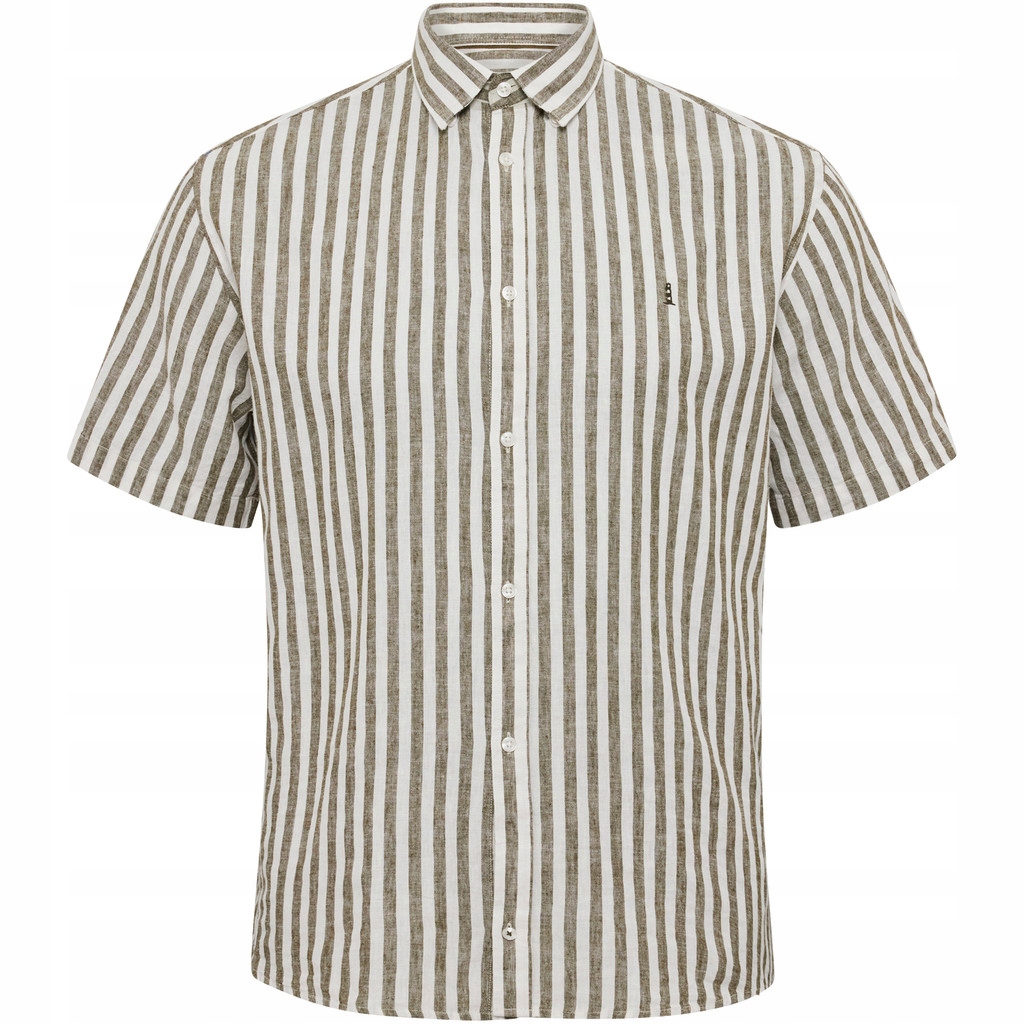 Velká pánská košile North Latitude lněná, velká velikost 6XL