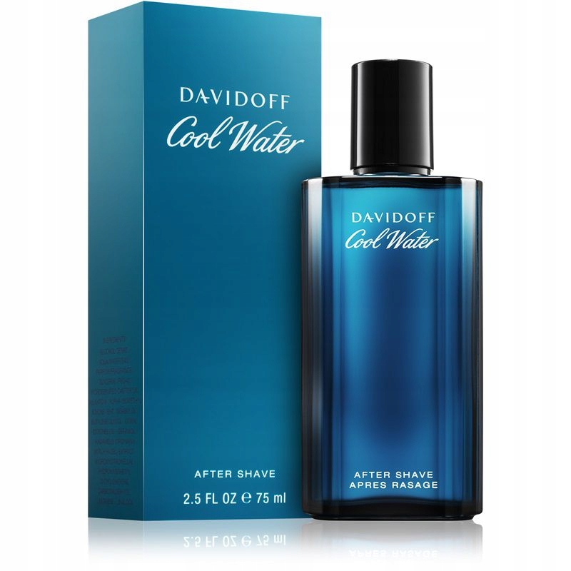 Davidoff Cool Water Voda Po Holení Pro Muže 75 ML Bez Spreje [parfém]