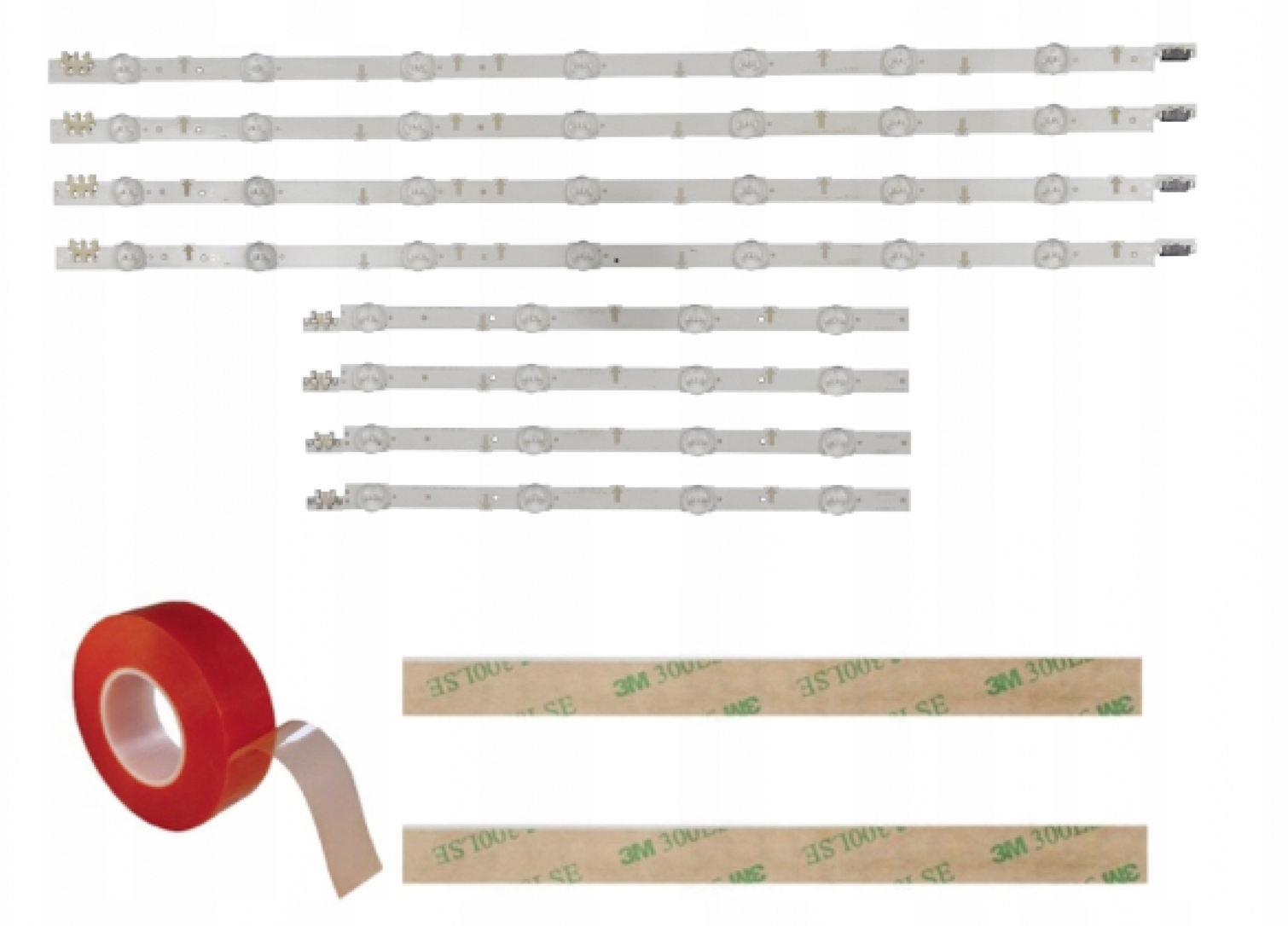 Led Lišty Samsung UE43J5550 UE43J5500 UE43J5670 UE43J5600 UE43J5570