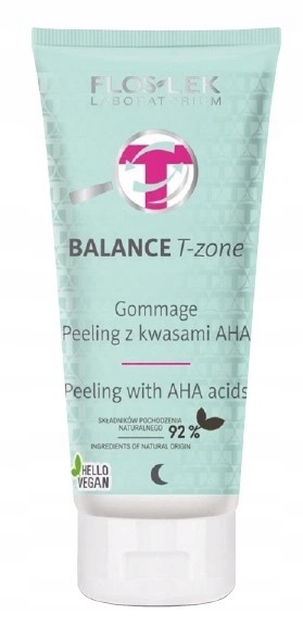 

Flos-lek Balance T-Zone Gommage Peeling z kwasami