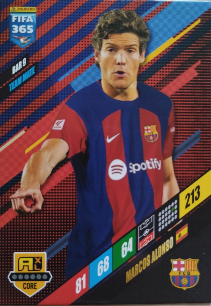 Fifa 365 2024 Team Mate Bar 9 Alonso Barcelona