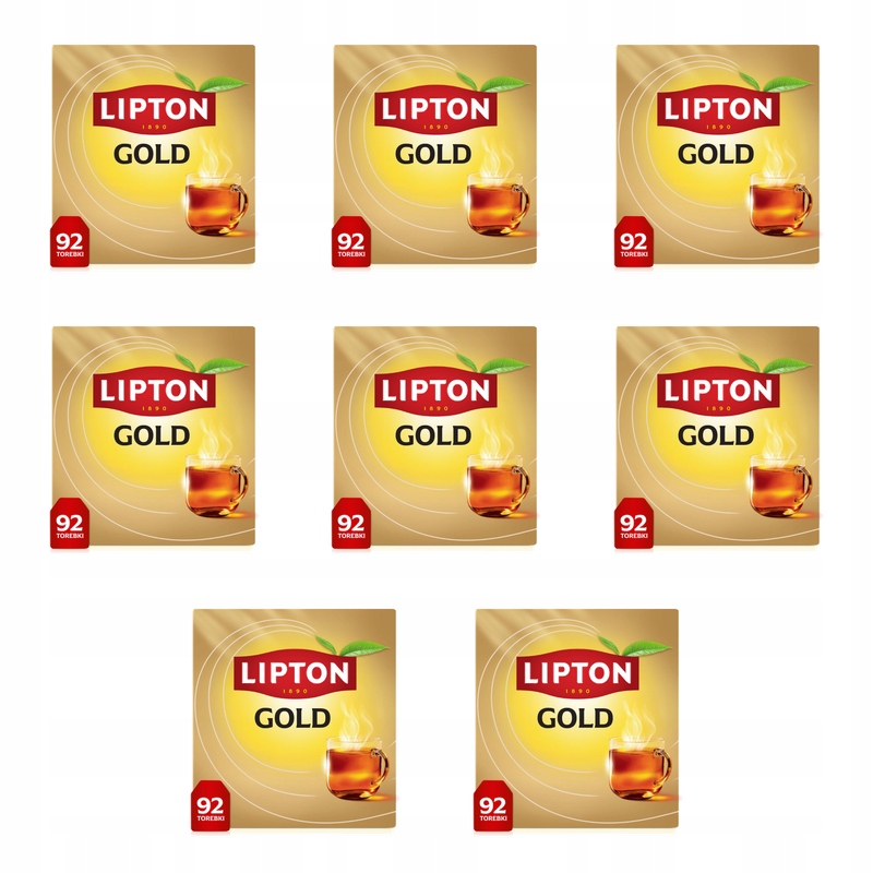 Lipton Gold čaj (92 sáčků) X8