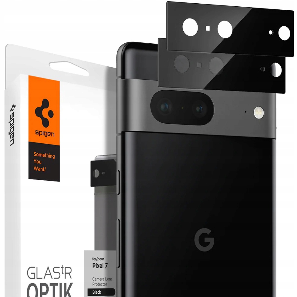 

Szkło na aparat do Pixel 7, Spigen Optik Ez Fit