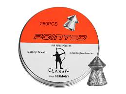 Śrut Classic Pointed -GERMANY-5,5mm == 250szt