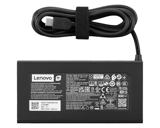 Adapter Ac Lenovo Legion Slim 140W Usb-c 5-20V Czarny 1 port