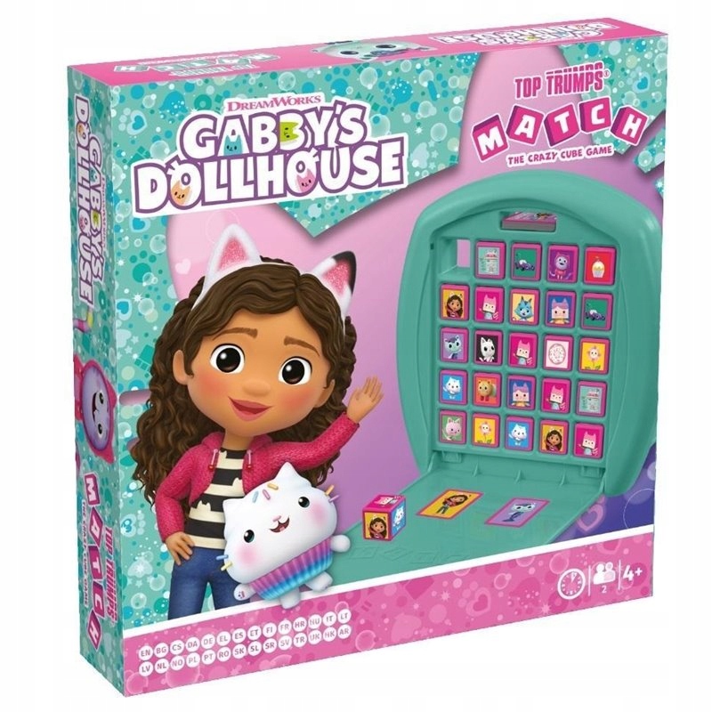 KOCI DOMEK GABI GRA SZALONA KOSTKA TOP TRUMPS MATCH