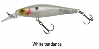 Wobler Gunki Gamera 65SP White Tendance