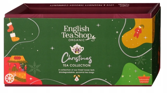 Levně Čaj Bio Anglický čaj ozdoby přívěsky na vánoční stromeček 6 ks Wonders