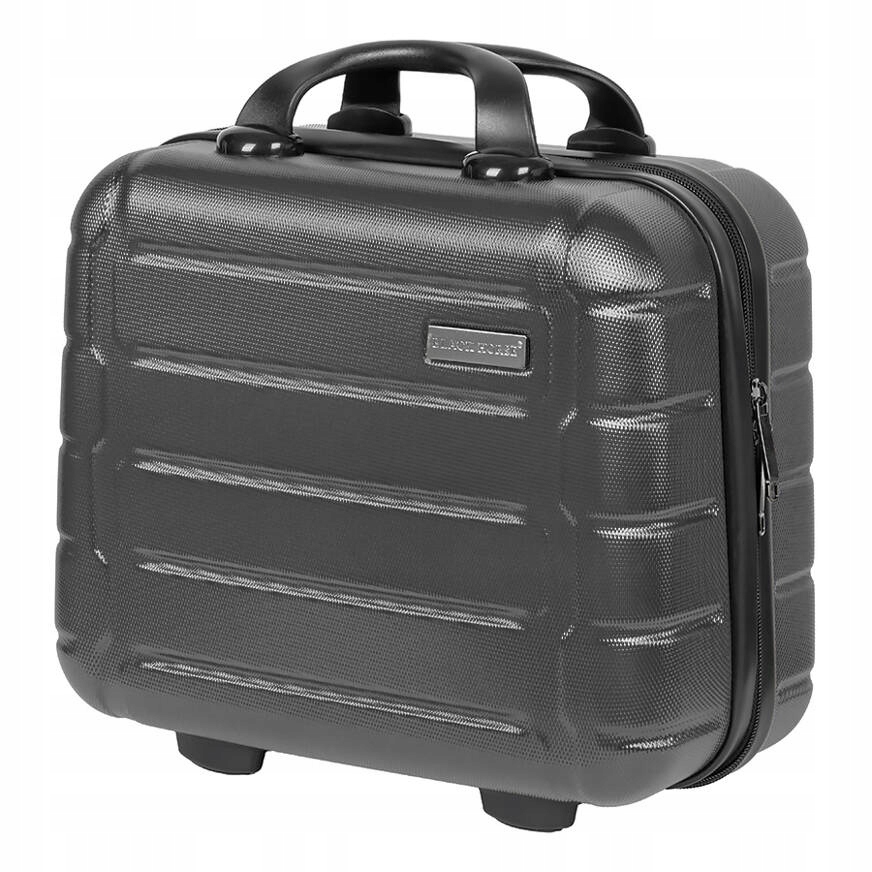 BLACK HORSE KOMPLET WAKACYJNY WALIZKA ŚREDNIA I KUFEREK TWARDY Liczba kieszeni 2