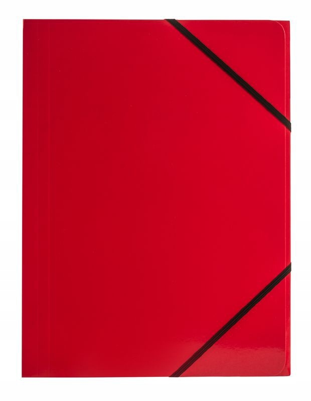 

Teczka Kartonowa Z Gumką A4 Tetis, Czerwona