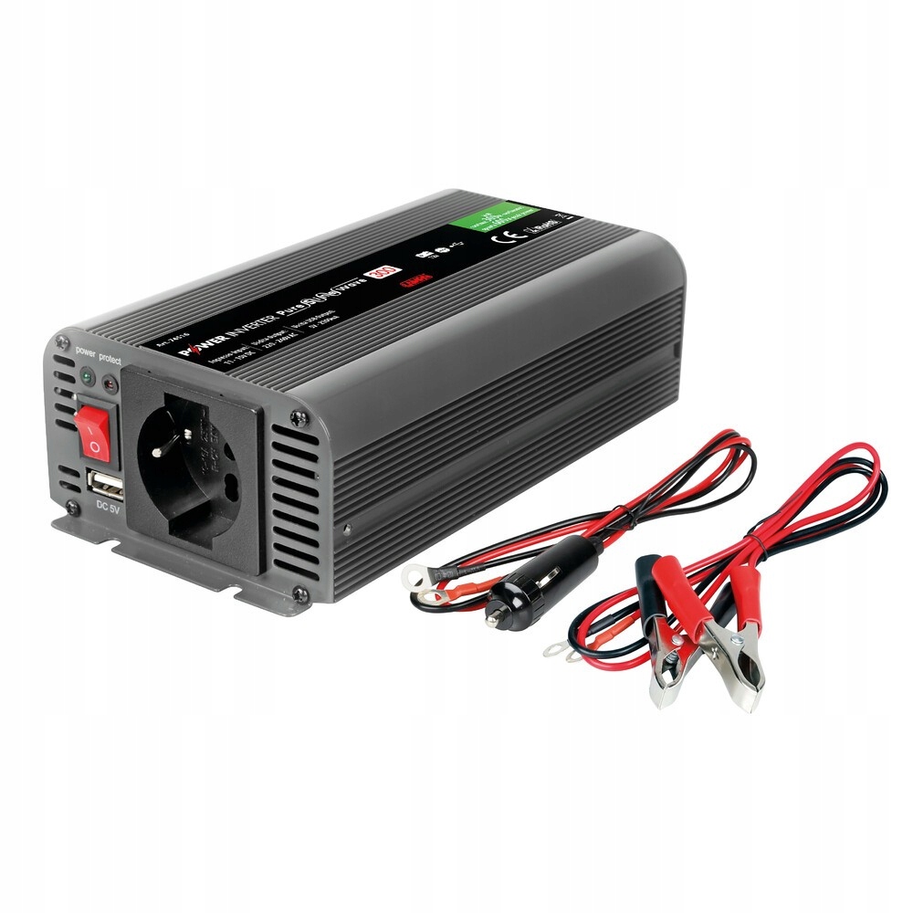 

Przetwornica Samochodowa Sinusoidalna 12V 300W
