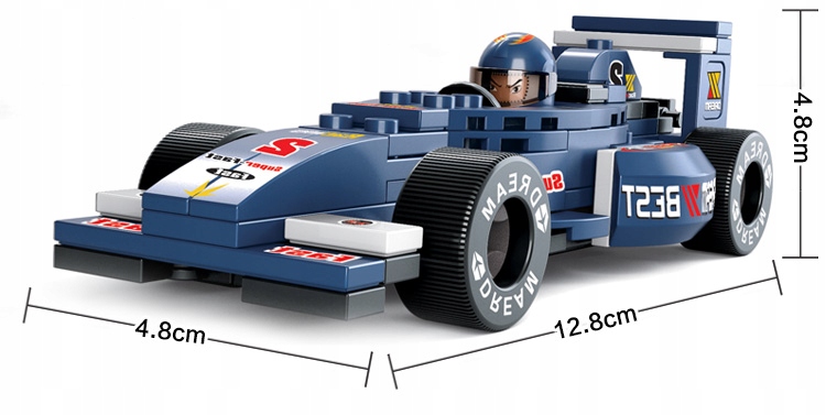KLOCKI SLUBAN FORMUŁA 1 BOLID CIĘŻARÓWKA TIR CITI Bohater brak