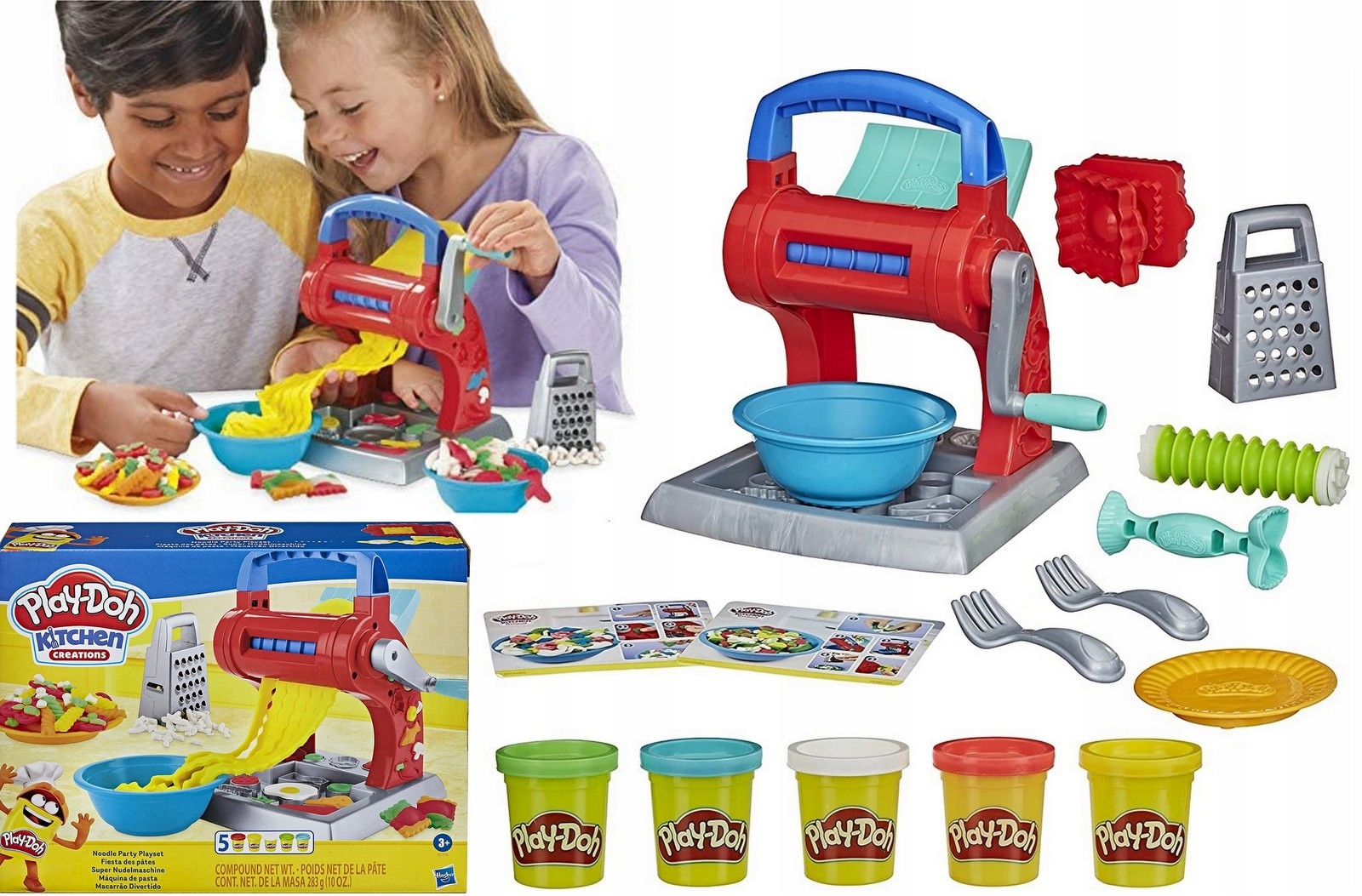 

Play-Doh Makaronowe szaleństwo ciastolina E7776