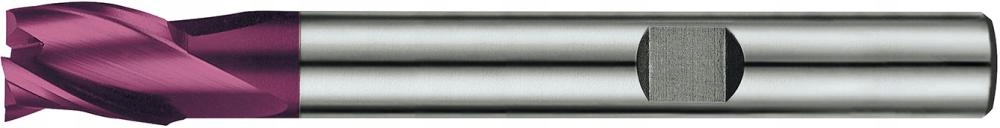 Fréza pro podélné otvory DIN327 Hsse-pm TiALN typ K, 3-čepelová 14 mm Format