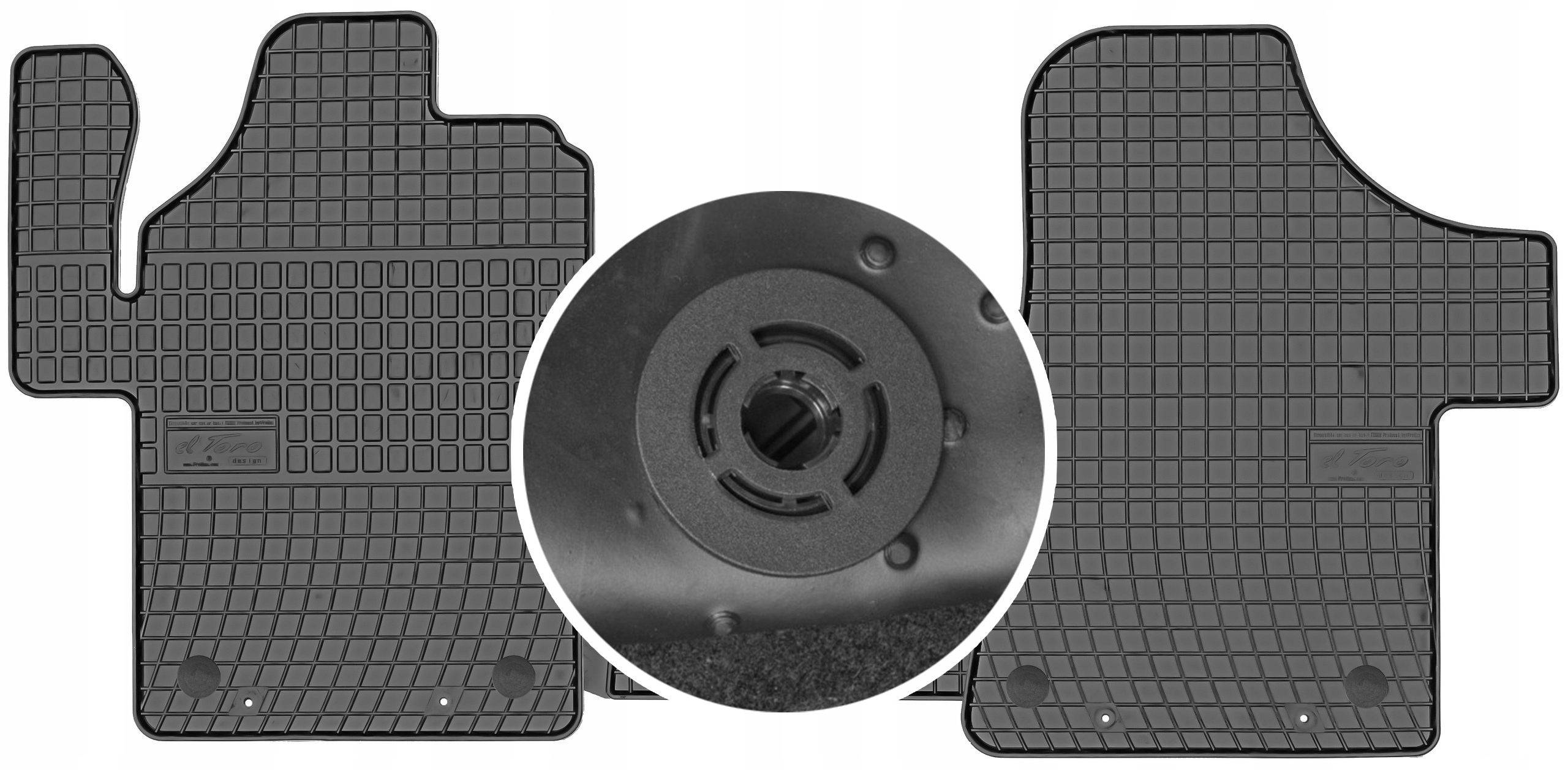 Коврики Max-Коврик резиновые D0092 3 el.