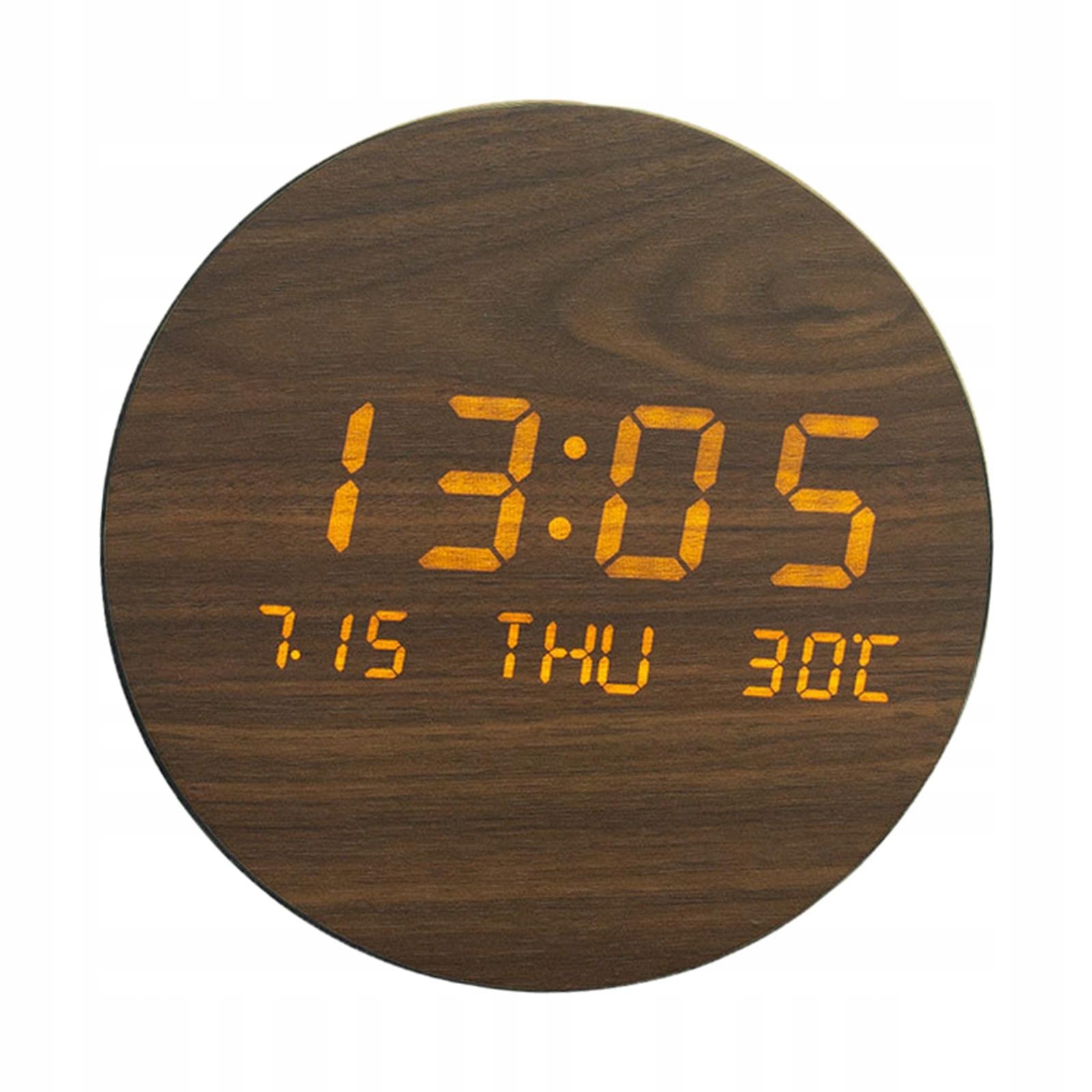 

7,5-calowy cyfrowy zegar ścienny 12/24 godziny